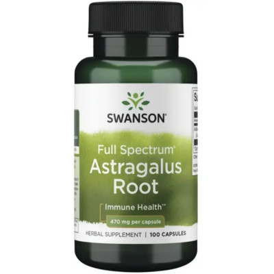 Astragalus 470mg  - Marca Swanson - 100 caps.