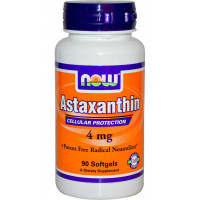 Astaxantina 4mg - 90 softgels - Now Foods 