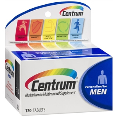 Centrum Homen (Men) | Multivitamínico | 120 cápsulas