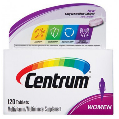 Centrum Mulher (Women) | Multivitamínico | 120 cápsulas