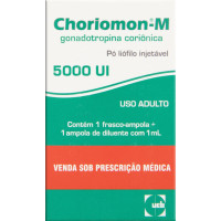 Choriomon 5000ui - HCG inj. - Marca Meizler/UCB