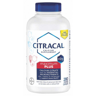 Calcium Citracal Maximum Plus +D3 c/ 280 caps