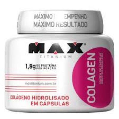 Colágeno - 100 Cápsulas - Max Titanium