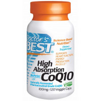 Coenzima Co Q10 de Alta Absorção - 100 mg - 120 cáps - Doctor's Best