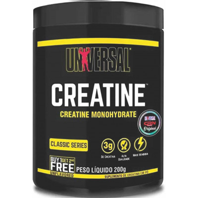 Creatina Universal Nutrition - Monohidratada 200 gr