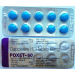 Dapoxetina 60mg - Cartela com 10 comprimidos