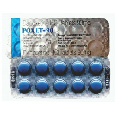 Dapoxetina 90mg - 1/2 Cartela com 05 comprimidos