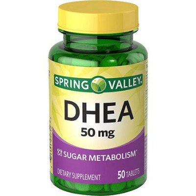 DHEA 50mg - 50 tablets - Spring Valley