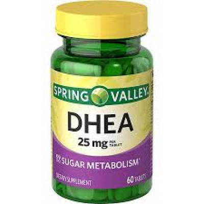 DHEA 25mg  60 tablets - Spring Valley 