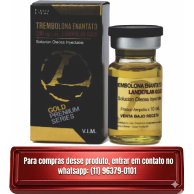 Enantato de Trembolona 200mg c/ 10ml - Landerland Gold Enantato de Trembolona 200mg c/ 10ml - Landerland Gold