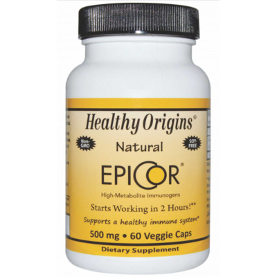 Epicor - 500mg - 60 Cáps -Healthy Origins 