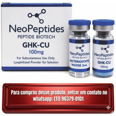 GHK-CU 100mg (Peptídeo de cobre)