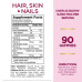 Hair Skin e Nails Gummies c/ Biotin 6.000 Mcg - 90 Gomas
