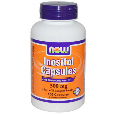 Inositol 500MG - 100 Cápsulas - Now Foods