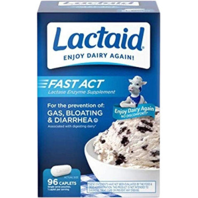 Lactaid Fast Act - 96 Cápsulas