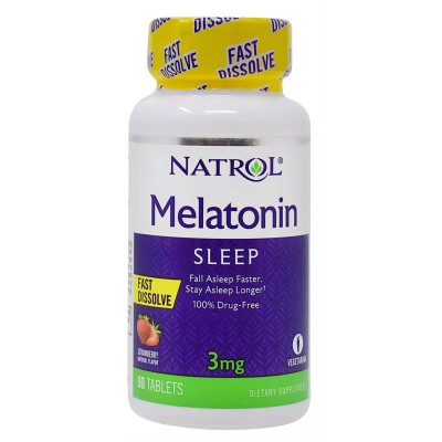 Melatonina subl. 3mg - Natrol - 90 tablets