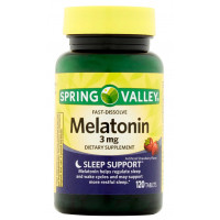 Melatonina sublingual 3mg -Fast Dissolve - 120 tablets