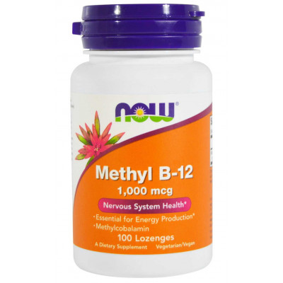 Vitamina B-12 (Metilcobalamina) 1.000 mcg - 100 Past.