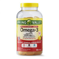 Omega 3 - 1,040 mg c/ 140 softgels - Spring Valley