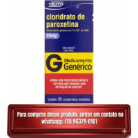 Paroxetina 20mg c/ 30 Compr. Paroxetina 20mg c/ 30 Compr.