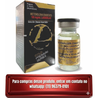 Primobolan (Metenolona Enantato) 100mg c/ 10ml - Landerlan Gold