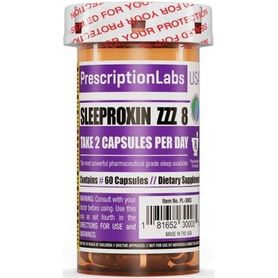 Sleeproxin ZZZ 8 - 60 Cápsulas - Prescription Labs