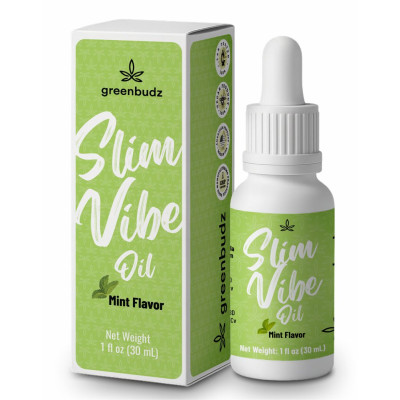 CBD 1.500mg - Slim Vibe Oil - 30 ml - Sabor Menta CBD 1.500mg - Slim Vibe Oil - 30 ml - Sabor Menta
