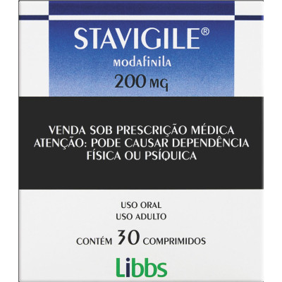 Stavigile 200mg  (Modafinil) c/ 30compr. 