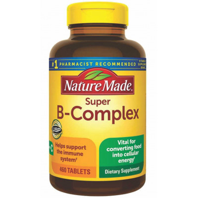 Super B-Complex, 460 comprimidos - Nature Made