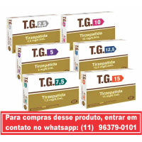 Tirzepatida import. c/ 4 doses de 50ui cada