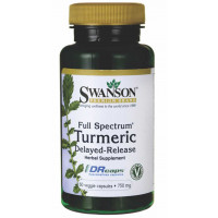 Turmeric (Açafrão Curcuma) 750mg - Swanson - 60 softgels