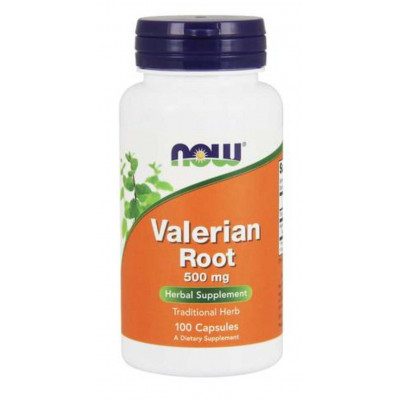 Raiz Valeriana (Valerian Root) 500mg - 100 Cáps - Now Foods