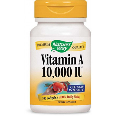 Vitamina A - 10.000ui - Nature's Way - 100 softgels