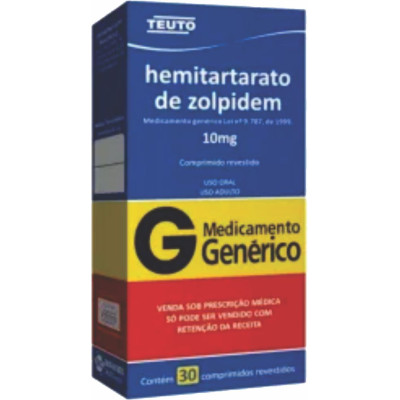 Zolpidem 10mg c/ 30 compr.